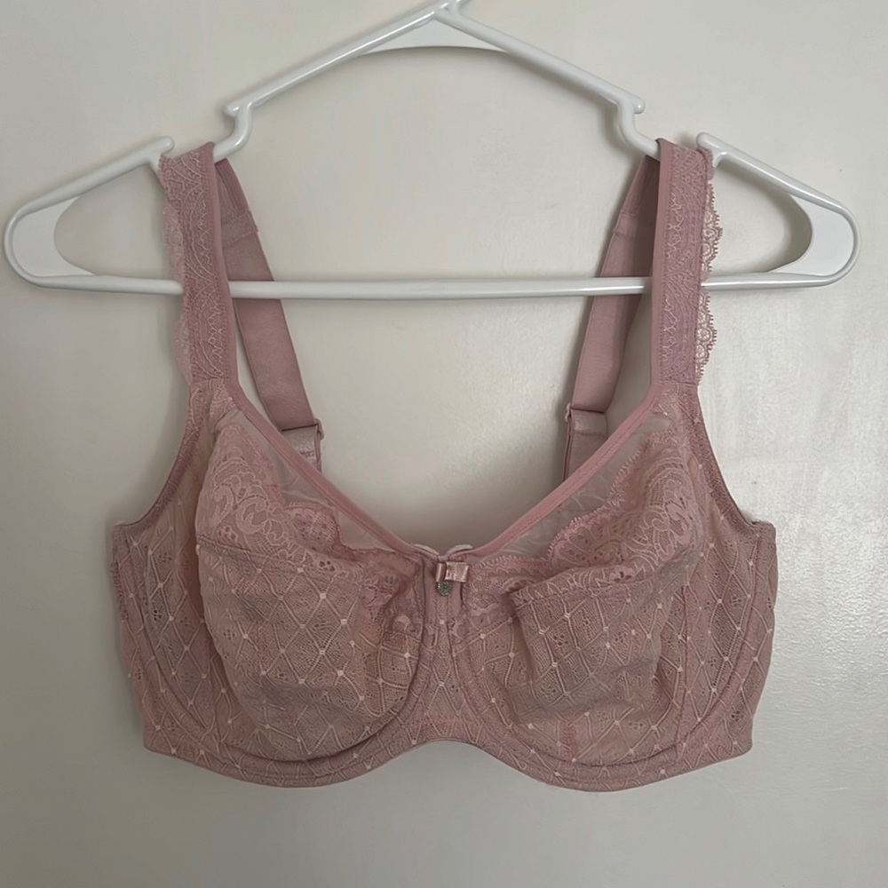 rosa faia bra light pink size 34 H